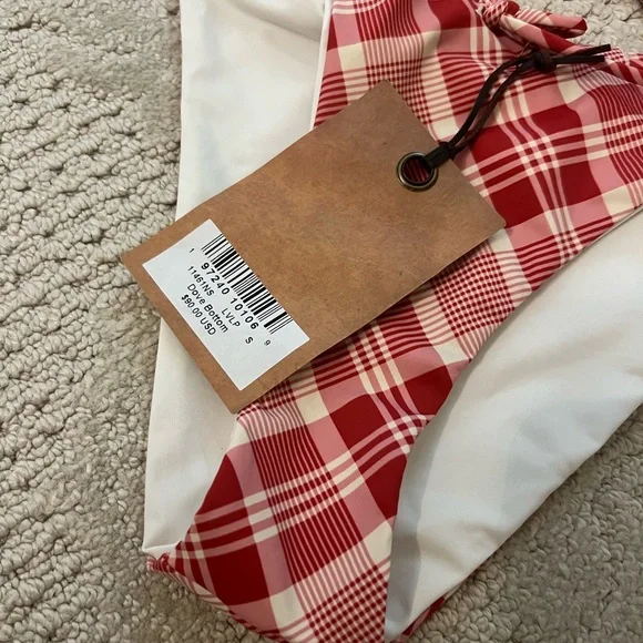 Frankie’s Bikinis x BELLA HADID Plaid Bikini Set size S - Picture 11 of 16